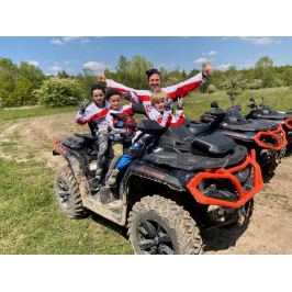 Zážitek - Rodinná jízda v terénu na ATV čtyřkolce - Středočeský kraj