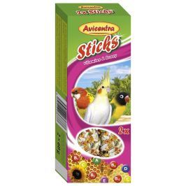 Tyčinky AVICENTRA vitamíno - medové pro malé papoušky 2ks