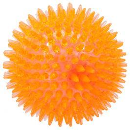 Hračka Dog Fantasy míček LED oranžová 10cm