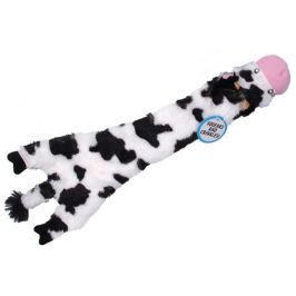 Hračka Dog Fantasy Skinneeez šustící kráva 35cm