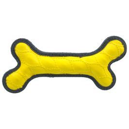 Hračka Dog Fantasy Rubber kost žlutá 24cm