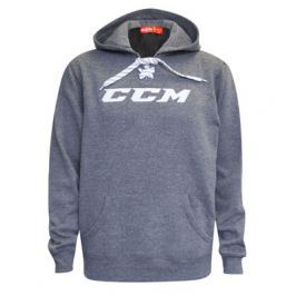 Mikina CCM Hockey Lace Grey