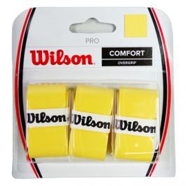 Omotávka na rakety vrchní Wilson Pro Overgrip Yellow (3 ks)