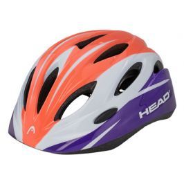 Dětská cyklistická helma Head Kid Y01 bílo-lososová