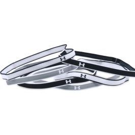 Čelenky Under Armour Mini Headband 6 ks Black/Steel
