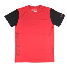 Triko CCM Tech Tee Red/Black SR