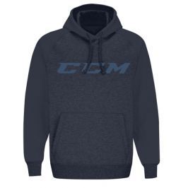Mikina CCM Pullover Fleece Hood Heather Dark Saphire SR