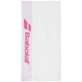 Ručník Babolat Towel White/Pink (100x50 cm)