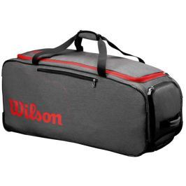 Taška Wilson Traveler Wheeled Coach Duffel Grey/Red