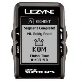 Cyklocomputer Lezyne Super GPS černý