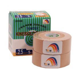Tejpovací páska TEMTEX Kinesio Tape Classic 2x 2,5 cm × 5 m