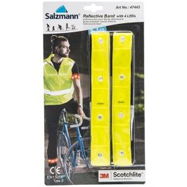 Reflexní páska Endurance Armband with 4leds 2-pack