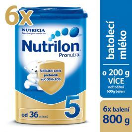 Nutrilon kojenecké mléko 5 6x800g