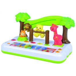 Teddies Piánko zvířátka plast 25cm
