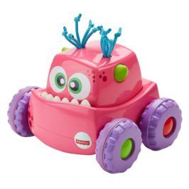 Fisher Price Příšerka autíčko růžové