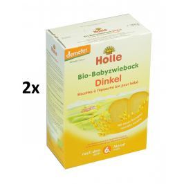 Holle Dětské suchary špaldové 2×200g
