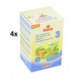 Holle BIO dětská mléčná výživa 3 - 4x600g
