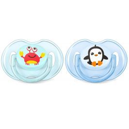 Philips Avent Dudlík Oceán chlapecký, 0-6m, 2ks