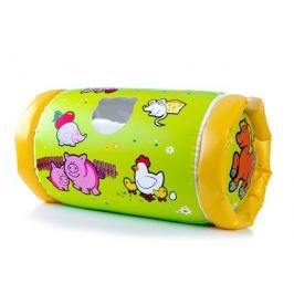 Teddies Válec s rolničkou 42x23cm Moje první zvířátka