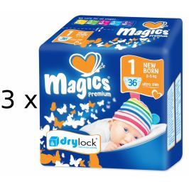 Magics Premium Newborn Jumbopack - 108ks