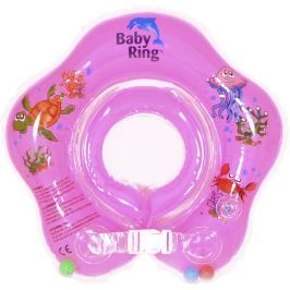 Babypoint Baby ring 3-36m, růžová