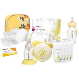 Medela Swing - 2-fázová elektrická odsávačka + Starter set 1