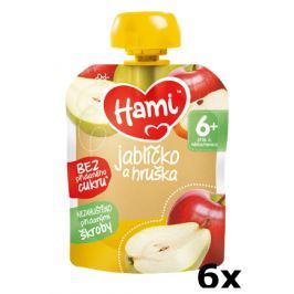 Hami Kapsička jablíčko a hruška 6x90g