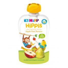 HiPP BIO 100% ovoce Jablko-Hruška-Banán 6 x 100 g