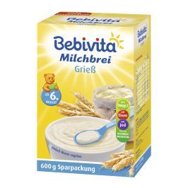 Bebivita Mléčná kaše krupicová 600g