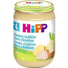 HiPP Brambory s králičím masem a fenyklem 190g