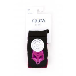 nauta socks Dětské podkolenky Fox s audio pohádkou - růžové