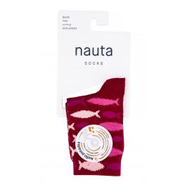 nauta socks Dětské ponožky Gold fish s audio pohádkou - růžové