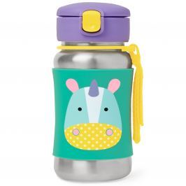 SKIP HOP Zoo Láhev na vodu, nerez - Jednorožec