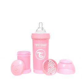 TWISTSHAKE Kojenecká láhev Anti-Colic 260ml, Pastelově růžová
