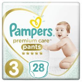 Pampers Pampers Premium Pants V3, 28 Plenkových Kalhotek