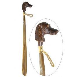 Walking sticks Obouvací lžíce plastová s dřevěnou hlavou psa - 4040