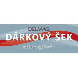 Dárkový šek DELMAS - 200 Kč