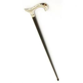 Walking sticks Dřevěná vycházková hůl s poniklovanou rukojetí Walking sticks 186