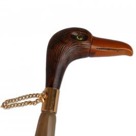 Walking sticks Obouvací lžíce s dřevěnou hlavou ptáka 4042