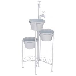 PROGARDEN Květináč dekorativní třídílný kov 91cm KO-025000080