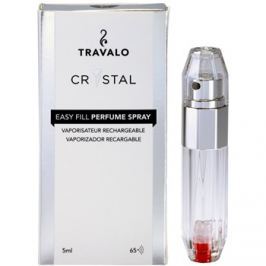Travalo Crystal Silver plnitelný rozprašovač parfémů unisex 5 ml