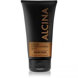 Alcina Color Conditioning Shot Brown tónovací balzám pro zvýraznění barvy vlasů odstín Warm Brown 150 ml