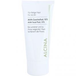 Alcina For Oily Skin pleťový fluid s AHA kyselinami 10% 50 ml
