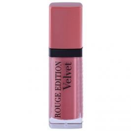 Bourjois Rouge Edition Velvet tekutá rtěnka s matným efektem odstín 10 Don´t Pink Of It! 7,7 ml