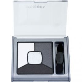 Bourjois Smoky Stories paleta kouřových očních stínů odstín 01 Grey & Night 3,2 g