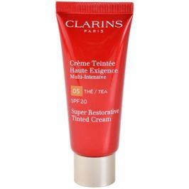 Clarins Super Restorative regenerační tónovací krém proti vráskám SPF 20 odstín 05 Tea 40 ml