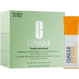 Clinique Fresh Pressed čisticí pudr s vitaminem C 28 x 0,5 g