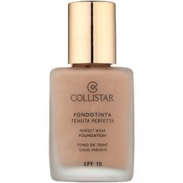 Collistar Foundation Perfect Wear voděodolný tekutý make-up SPF 10 odstín 7 Caramel 30 ml