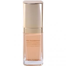 Dolce & Gabbana The Foundation Perfect Luminous Liquid Foundation rozjasňující tekutý make-up odstín No. 78 Beige 30 ml