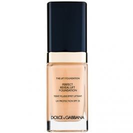 Dolce & Gabbana The Foundation The Lift Foundation make-up s liftingovým účinkem SPF 25 odstín Creamy 80 30 ml